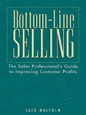 cover image of Bottom-Line Selling